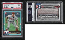 2018 Bowman Draft Sky Blue /499 Alec Bohm #BD-25 PSA 9 MINT