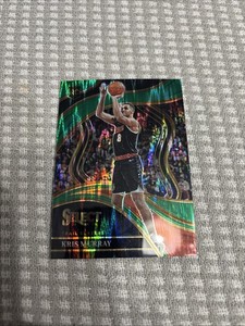 2023-24 Panini Select - Courtside Kris Murray #277 Green Shock Prizm (RC)