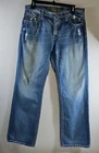 BKE Tyler Jeans Straight Leg Men's Size 38 X 33 Button Fly Medium Wash EUC