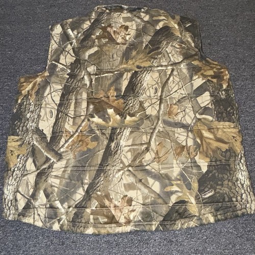 Camo Hunting Vest with Snap/Zip Closure 2XL - Picture 3 of 6