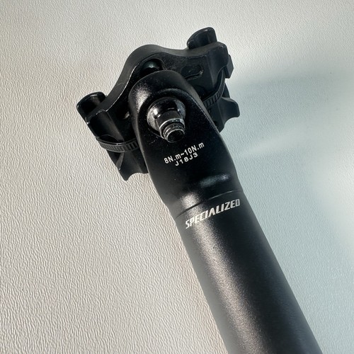 Specialized Black Aluminum Seatpost 27.2 350mm Alloy Rail - Picture 4 of 10
