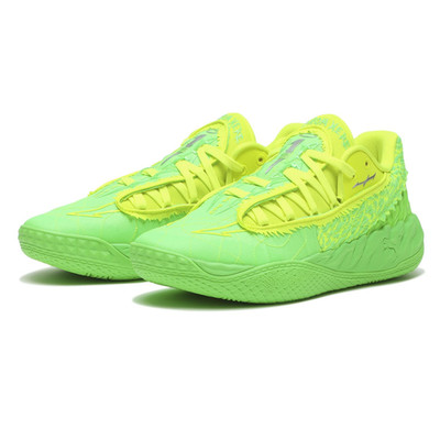 Puma MB05 Lo Flourish 312753-01 Green Pes Fluro Yellow Pes Herrengröße Custom
