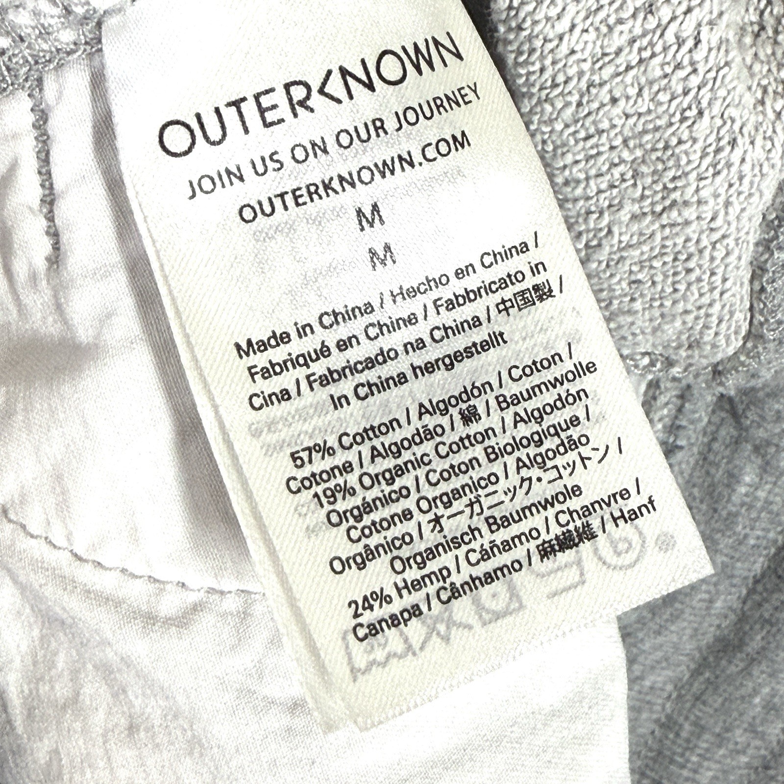 Outerknown Shorts Men Medium Sur Sweatshorts Hemp… - image 4