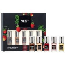 NIB NEST New York Mini Perfume Oil Rollerball Discovery Set 5 x 0.1 oz / 3 mL