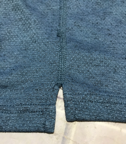 prAna Tee Size XL Transverse Short Sleeve Blue Anchor Recycled Polyester Hemp - Picture 10 of 12