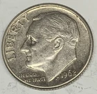 # C554   U.S. COIN,   ROOSEVELT   DIME   1962-D
