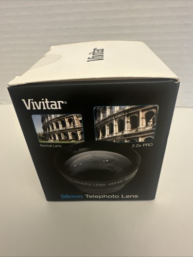 Vivitar 2.2X Professional Telephoto Lens 58mm New Camera Lens For Canon - Picture 3 of 6