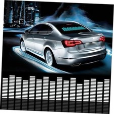 Auto Sound Music Beat Activated Car Stickers - Equalizer Glow Led - Light Blue