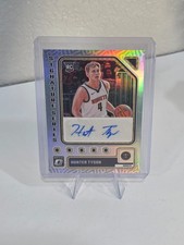 2023-24 Donruss Optic Signature Series Hunter Tyson RC Silver SS-TYS Autograph