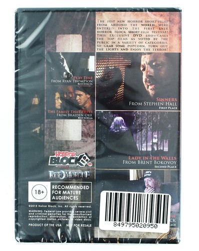 Horror Block Short Film Festival 2015 DVD - Picture 2 of 2