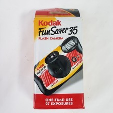 Kodak FunSaver 35mm With Flash Single Use Film Camera New Sealed Package Expired