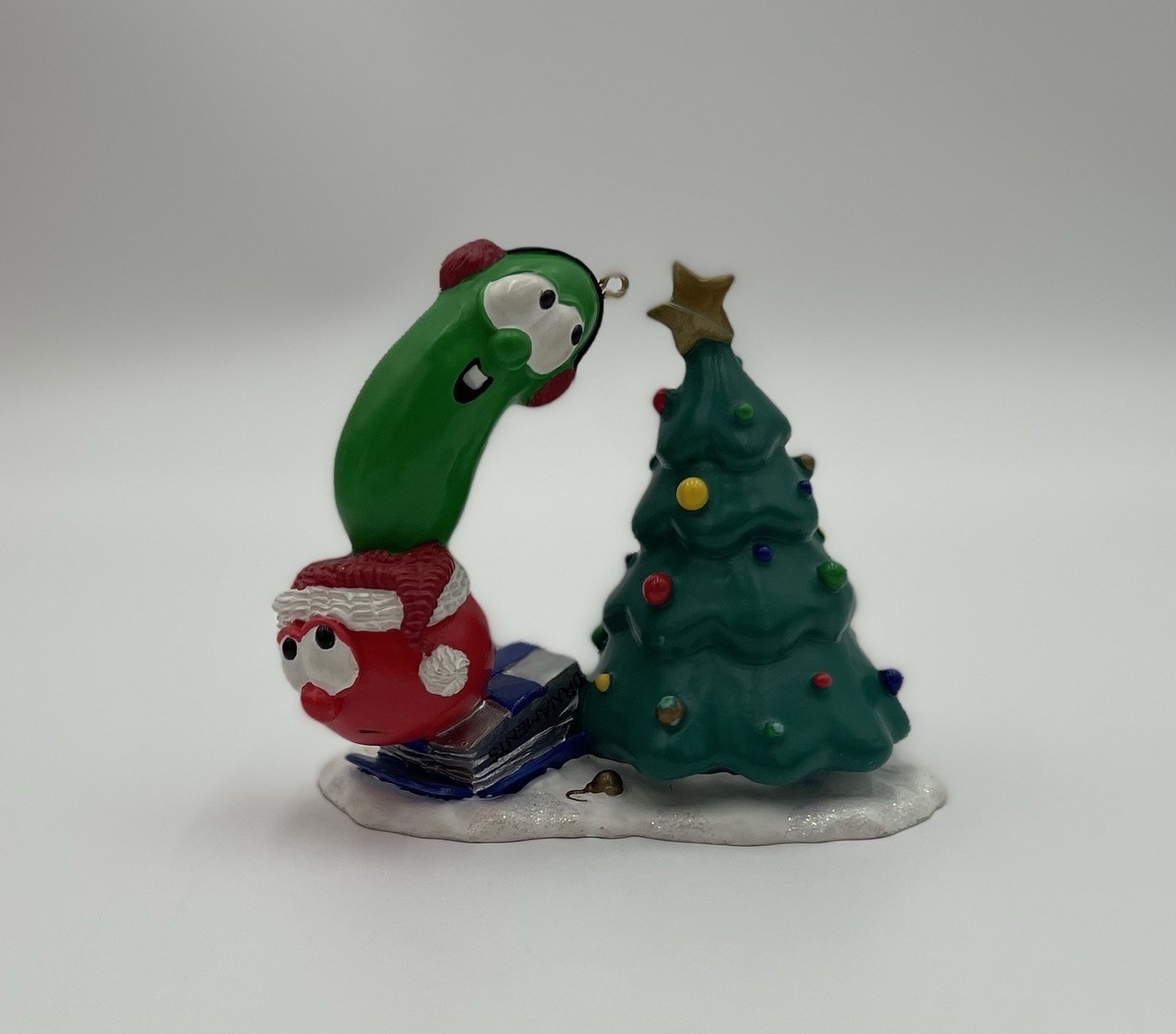 OOB VeggieTales Bob the Tomato Larry The Cucumber Christmas