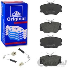 ATE BREMSBELÄGE + 2 WARNKONTAKTE VORNE für MERCEDES 190 W201 C124 W124 S124