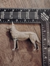 Metal German Shepherd Made In Germany Dog Figurine