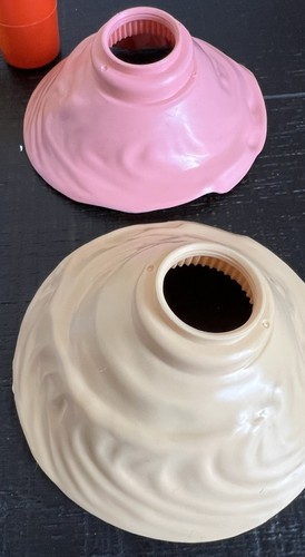 Fisher Price Vtg Lot Fun With Food Kitchen Utensils Salt Pepper Pot Holder Icing - Picture 6 of 6