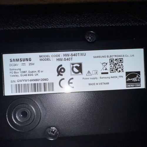 Samsung Soundbar HW-S40T/XU - Bild 3 von 6