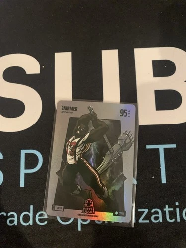 Bo Jackson Battle Arena Bammer Silver Steel Battlefoil Bam Adebayo SBF-39