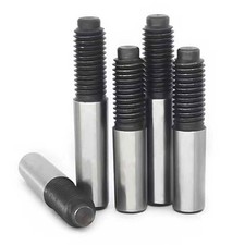 D10 M10 45# Steel Male Thread Tapered Pin Tail Round Cone Pins Dowels GB881  ?