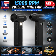 Turbo Jet Fan Blower 150000RPM Cordless Electric Air Duster for PC Car Keyboard