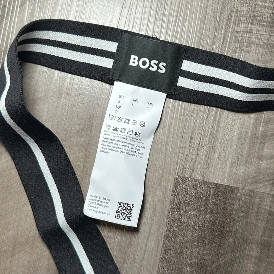 Correa deportiva elástica de algodón BOSS - grande Foto 3 de 3