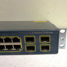 Cisco Catalyst 3560 WS-C3560-48TS-S 48-Port Gigabit Fully Managed Switch
