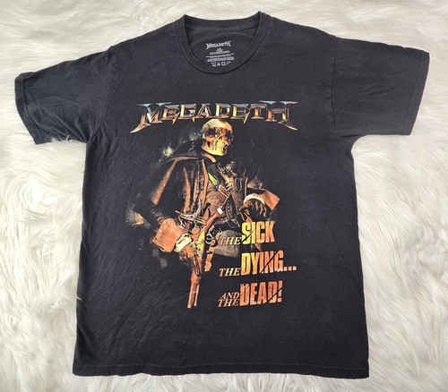 Megadeath The Sick The Dying and The Dead Black Band Shirt Adult (L) - Picture 2 of 8