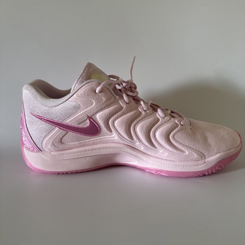 Nike Men’s 14 KD 17 NRG ‘Aunt Pearl’ Pink Foam Basketball Shoes FZ1518-600 NEW - Picture 6 of 9