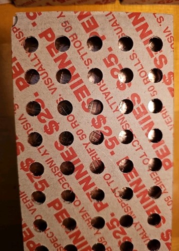 SEALED 2025-D BOX OBW BU LINCOLN CENTS PENNY (50 ROLLS) (RED & UNCIRCULATED) - Picture 5 of 24