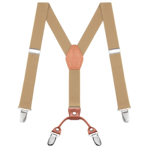 Buyless Fashion Adjustable Suspenders Kids - 26" Elastic Straps 1" - Y Back - Picture 15 of 91