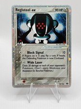 Registeel ex 100/106 EX Emerald Holo LP/NM on eBay
