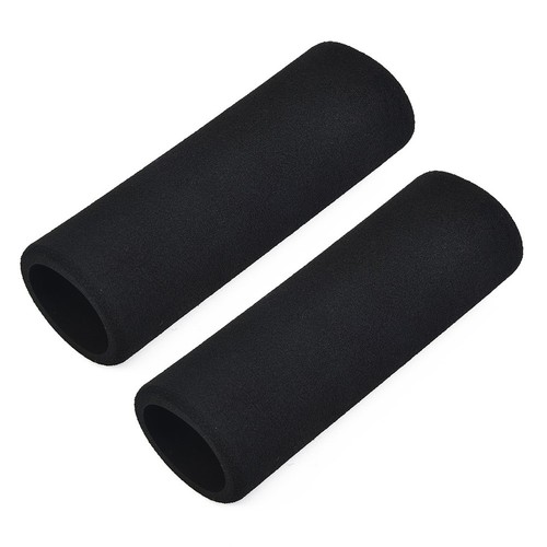 Replacement Grip Covers Motorcycle Black Comfort Comfortable Anti-Slip - Picture 6 of 12