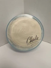 Vintage Charlie by Revlon Perfumed Dusting Powder 1oz Open  w/Powder & Puff