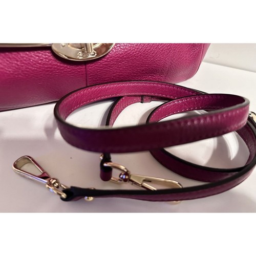 Coach 25169 MadelineCranberry Borsa a tracolla in pelle, CRANBERRY, 41-03 - Foto 11 di 15