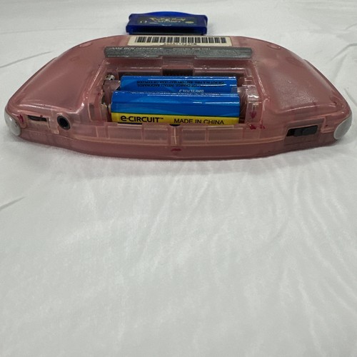Nintendo Gameboy Advance Fuchsia Pink Console AGB-001& Pokémon game - Bild 6 von 15