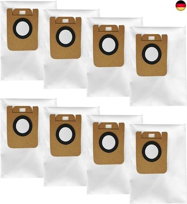 8 Stück Staubsaugerbeutel kompatibel mit Dreame Bot Z10 Pro, L10 Plus Robotersta
