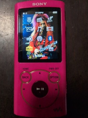 Sony Walkman NW-S765 16GB Digital MP3 Player Hot Pink New