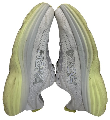 Hoka Bondi 8 Womens 10 B White Yellow Blue Orange Road Running Shoes Lot of 2 - Picture 10 of 19