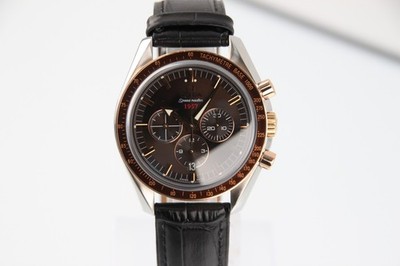 Omega Speedmaster Broad Arrow 1957 Rose Gold 321.93.42.50.13.001 Serviced T00171