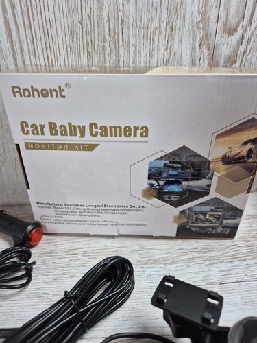 Rohent Baby Car Camera 👶 1080P HD Monitor 🚗 Easy Install – Night Vision  - Picture 6 of 7