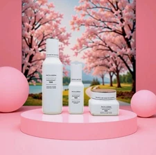 IN.CELL.DERM Radiansome 3-Piece Set | Anti-Aging Cream, Ampoule, Toner