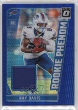 2024 Panini Donruss Optic Rookie Phenom Blue Hyper Prizm Ray Davis #RPB-RDS 13c5