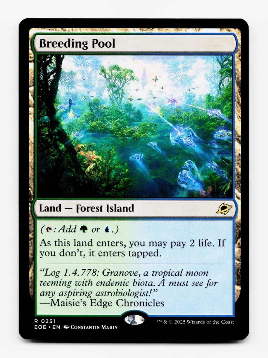 Breeding Pool [Edge of Eternities] MTG EOE 251 *SHOCK LAND