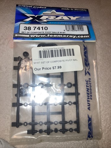 XRAY SET OF COMPOSITE PIVOT BALLS M - XY387410 (BRAND NEW) - Picture 2 of 4