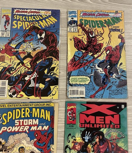 Lote De 26 Cómics De Colección Años 90 Marvel Comics Varias Condiciones Raras - Imagen 6 de 17