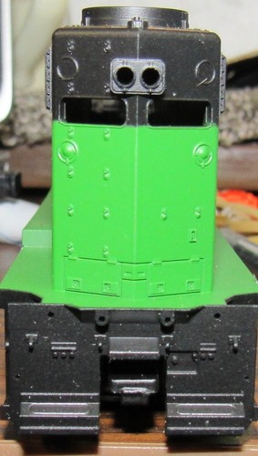 Burlington Northern GP-40-2 DC # 3053 SCALA HO ATHEARN manichino locomotiva unità B - Foto 5 di 6