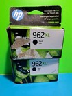 2 cartouches d'encre noires hautes capacités HP 962XL NEUVES 3JA03AN - Exp 12/2026