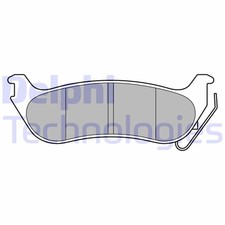 DELPHI Bremsbeläge Bremsbelagsatz Bremsklötze LP3556