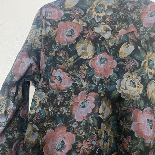 Vintage Wrangler 16 34 X Long Tails Floral Button Shirt USA Cowboy Men Large - Bild 4 von 6