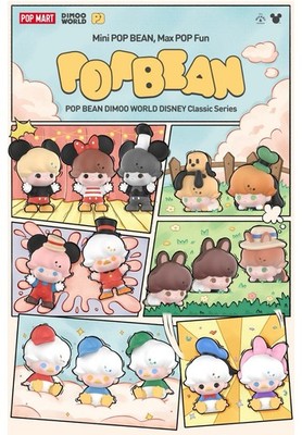 POP BEAN DIMOO WORLD × DISNEY POP BEAN DIMOO WORLD × DISNEY Classic Series（3Pcs Per Pack