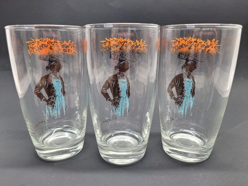 Vintage Set Of 6 Drinking Glasses By Elizabeth O’Neill Verner Charleston, SC - Picture 5 of 13